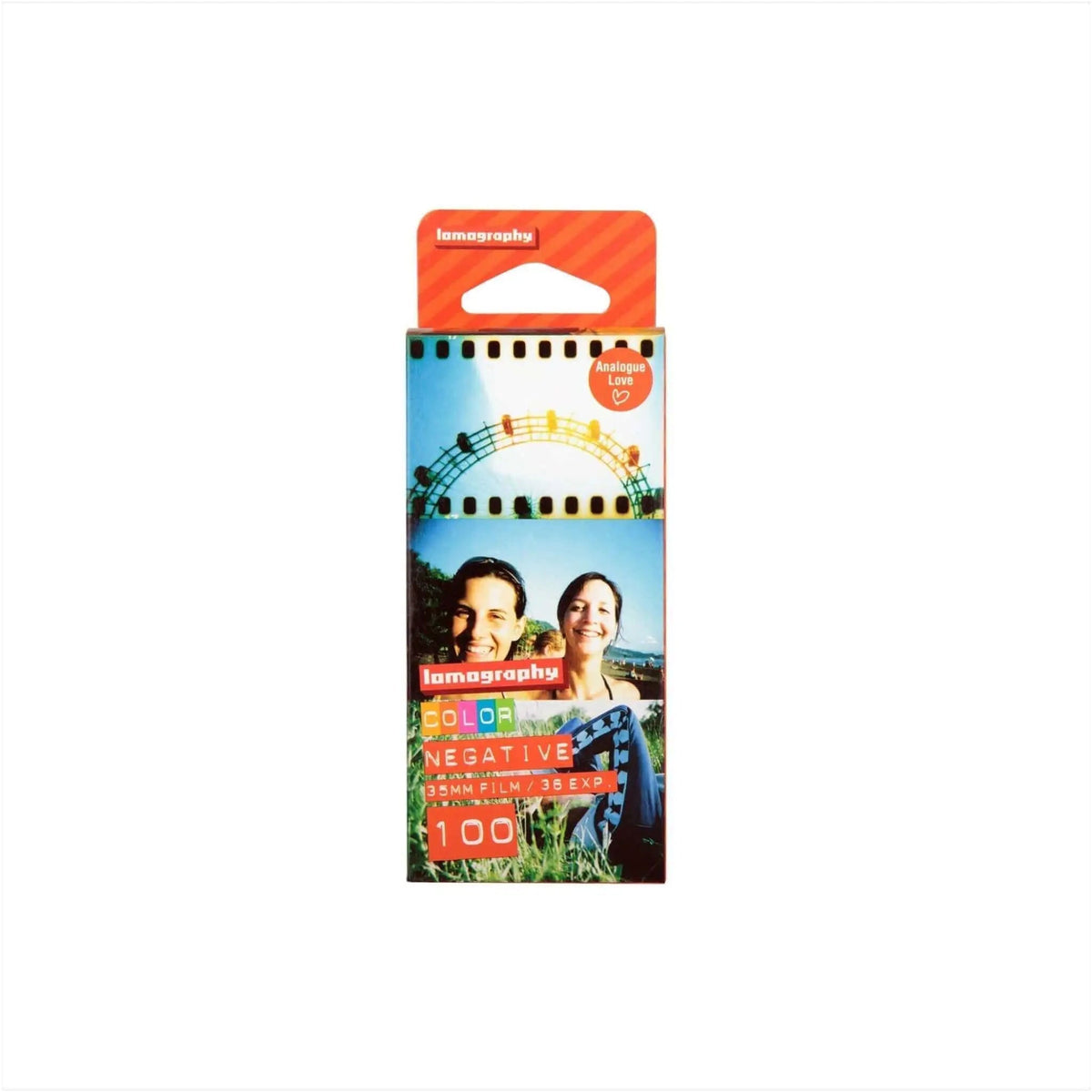 Lomography Color Negative ISO 100 Film 35mm & 120 11/2026 — 3-pack 35mm