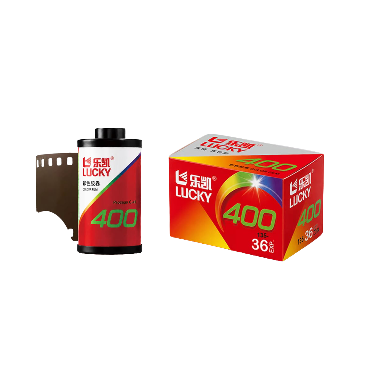 PRE-ORDER Lucky Color 400 C41 Film 35mm 36 Exp Ships AFTER August 12, 2026