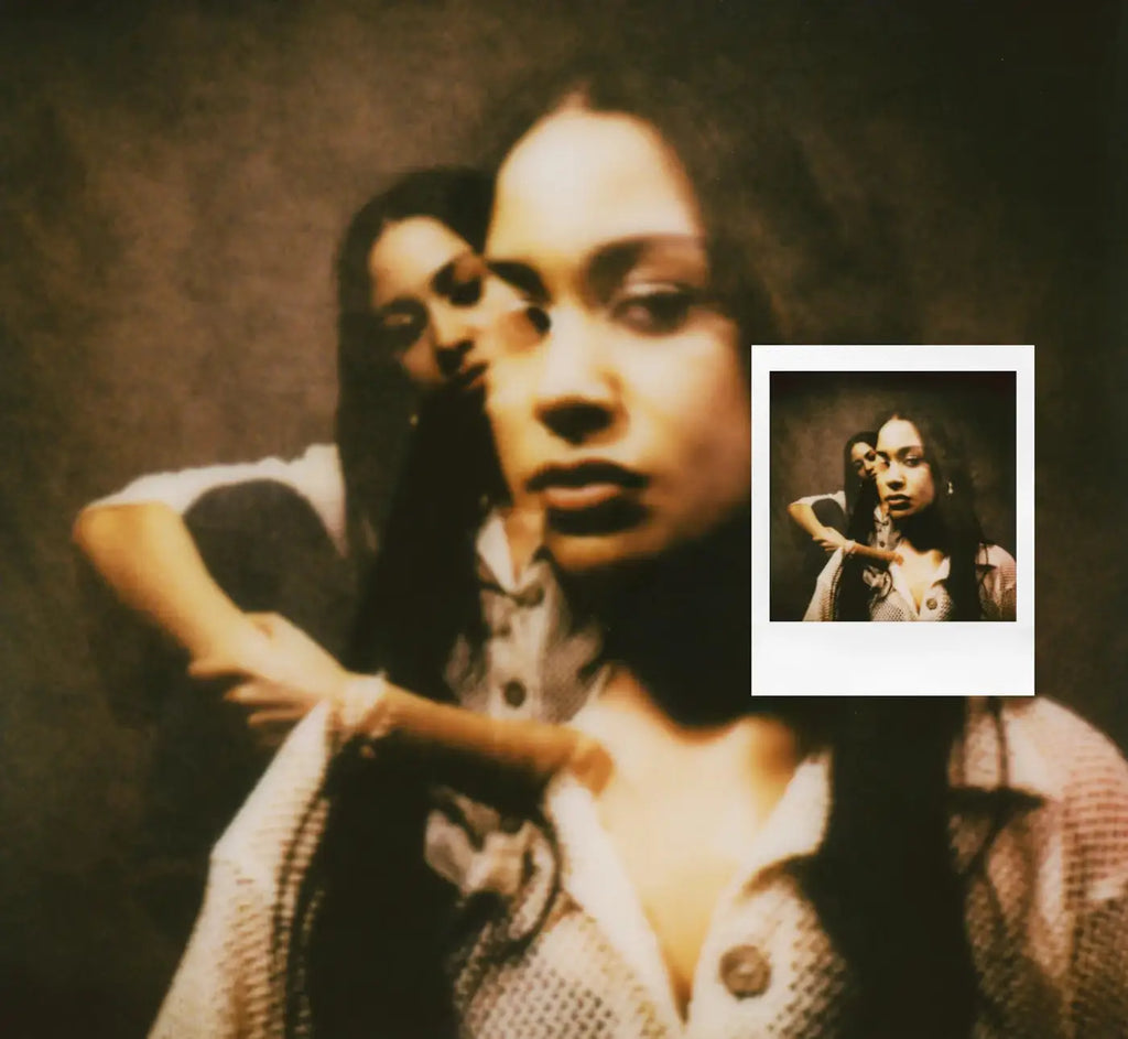 A sepia-toned portrait of a woman printed on instant film from the Polaroid Go Generation 3 instant camera