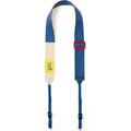 Long Weekend Adjustable Camera Neck Strap in creme-multi design with strong, comfortable ripstop material.